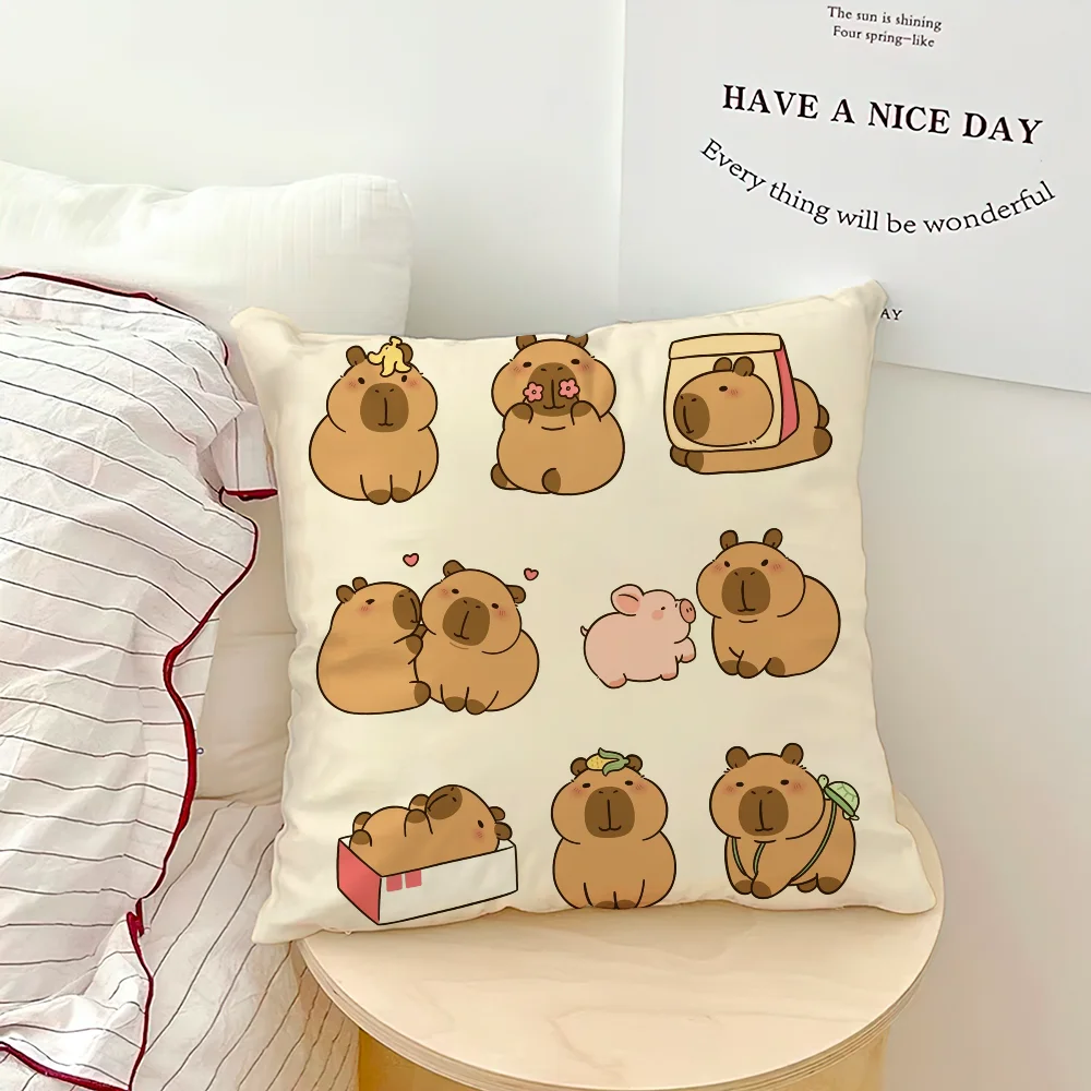taie d'oreiller coussin cartoon personnages Noël coton polyester 40x40cm 45x45cm 50x50cm 60x60cm fixations