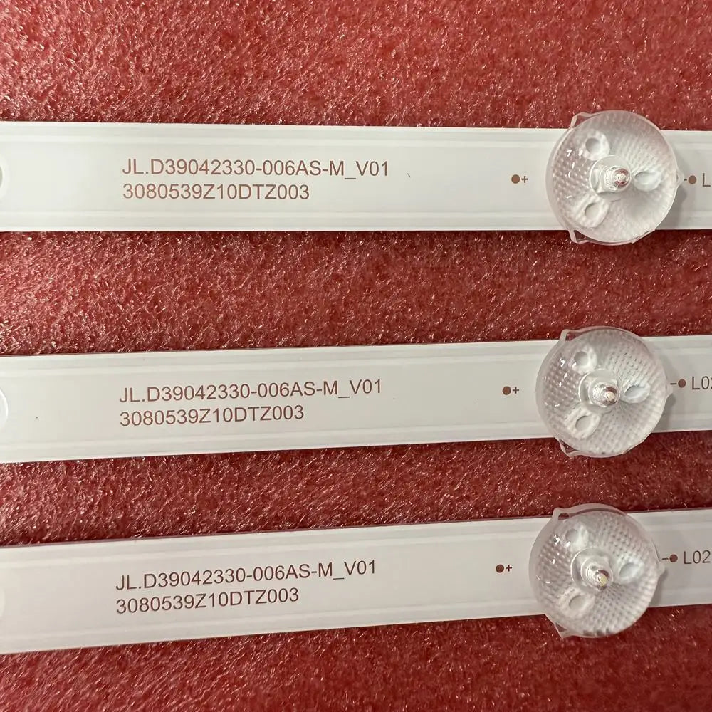 bandes rétroéclairage led blancs modernes lisses connecteurs électriques tv 70mm