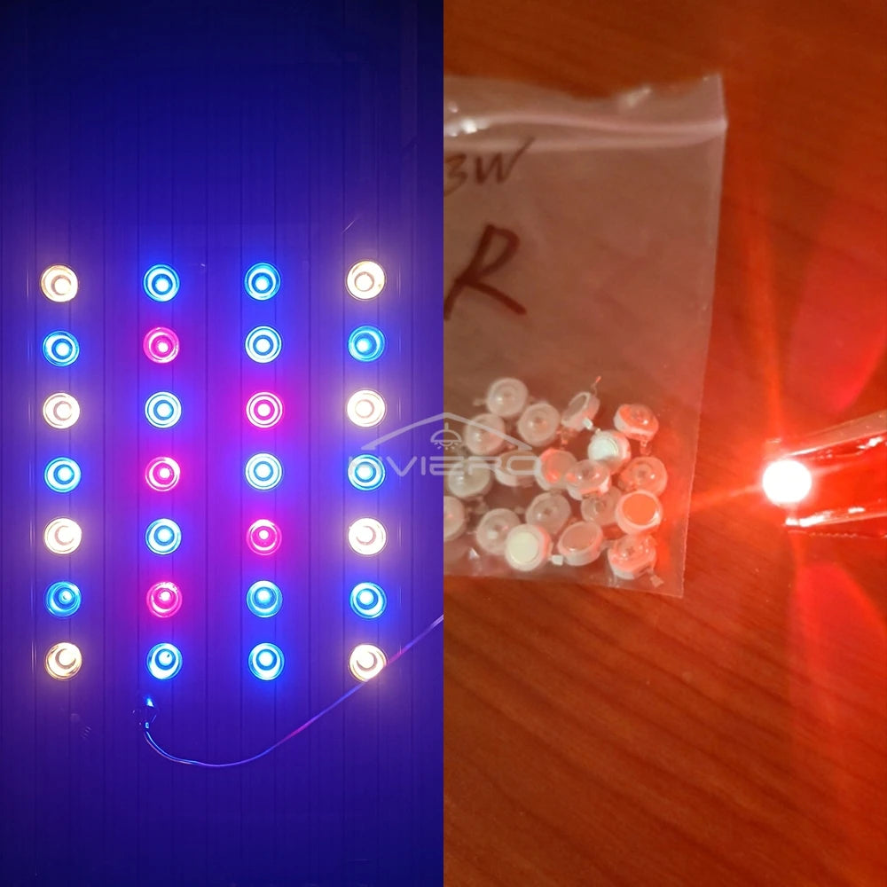 ampoule led haute puissance ronde décoration lumineuse diy couleur blanche chaude rouge