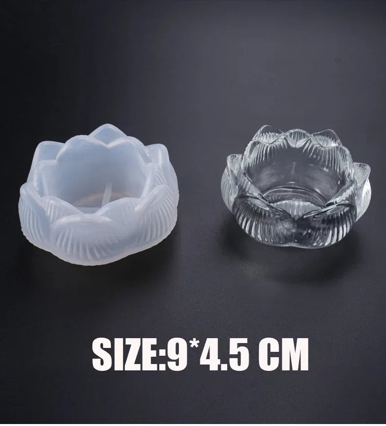 support bougie silicone mold blanc rayures verticales moderne diy époxide résine trousseau crafting matériaux