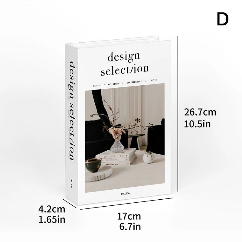 décoration intérieure livre blanc moderne minimaliste esthétique salon ornement vertclair