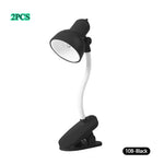 lampe moderne blanc pinces interrupteur led contemporaine portable rechargeable