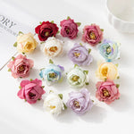 fleurs artificielles pivoine roses feuilles vertes decoration mariage anniversaire intérieur classique multicolore
