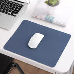 tapis souris moderne bleu clair rose vert noir beige cuir facile nettoyer professionnel imperméable