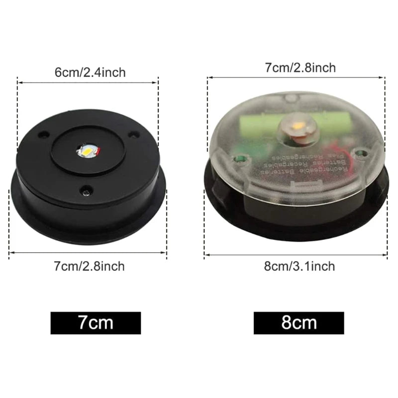cache solaire rechargeable batterie led lanterne solaire moderne nuit camping vacances replacement 7cm 8cm
