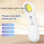 lampe chevet led rechargeable blanc moderne capteur pir interrupteur adhésif