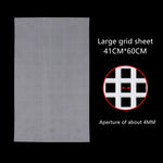 grille perforée moderne noir blanc plastique travaux manuels couture broderie tissage