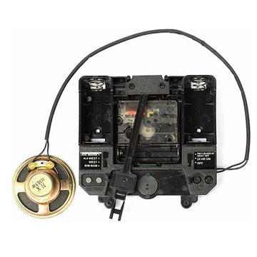 mécanisme horloger quartz noir vert doré circuit imprimé moderne technologie vis câble bouton