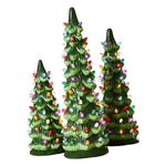 Sapin de Noël LED multicolore illuminant une décoration de table