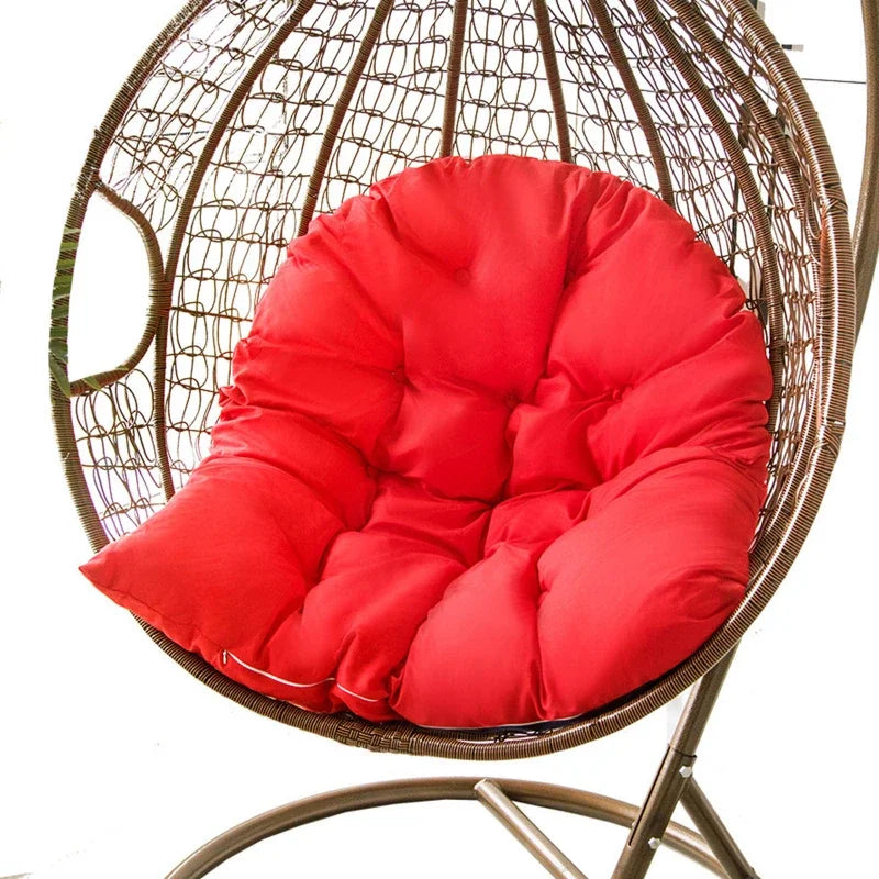 coussin suspendu chaise balançoire moderne noir beige orange vert rouge gris bleu uni