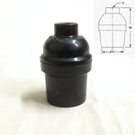 socle lampe moderne bakélite noir interrupteur chaîne cloche dorée ul certification đèn