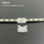 connecteur led transparent moderne clips intégré 24v basse tension broches led intégrées pratique