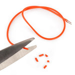 filament led flexible découper lampe diy couleur orange jaune bleu