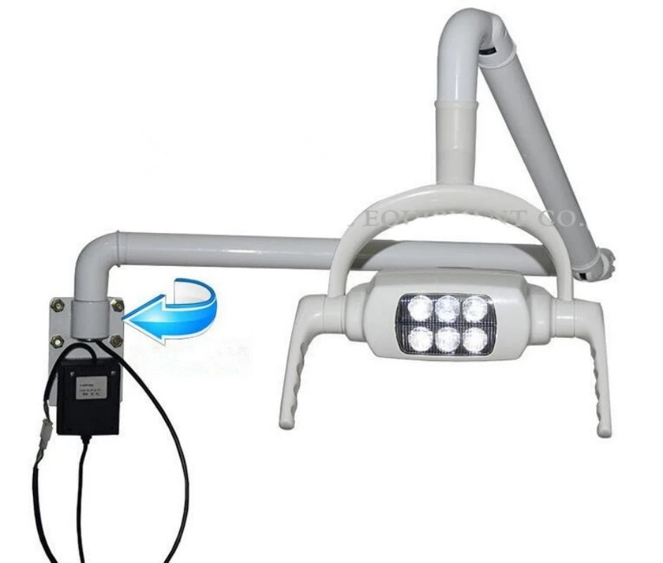 lampe moderne blanc fixée tringle corps base métal