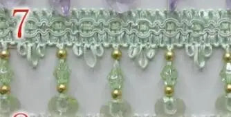 ruban decoratif dentelle coeurs 14 couleurs 6.5cm largeur mariage decoration elegante