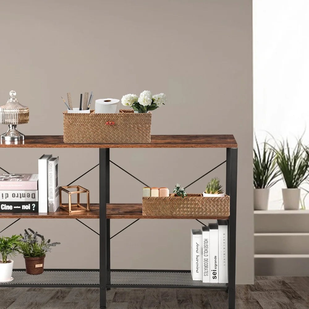 Intérieur du panier de rangement montrant la capacité de stockage