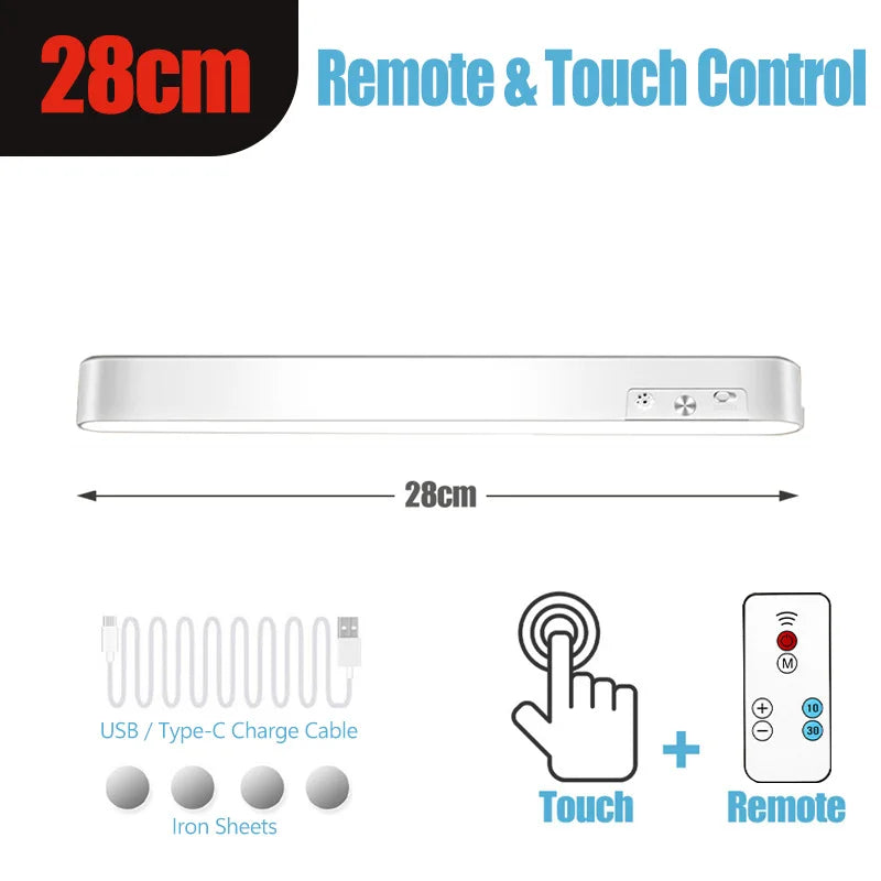 lampe led moderne blanc télécommande réglage luminosité indicateur batterie interface type dressing