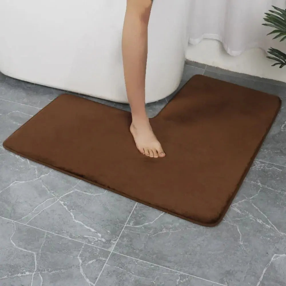tapis gris doux moderne uni imperméable résistant corrosion salon chambre coucher