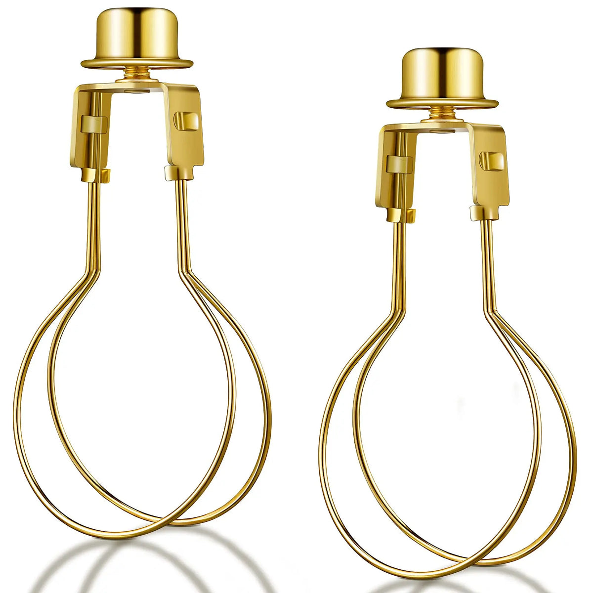 clips support ampoules or lisses modernes sécurité abat jour cuivre fer adjustable inclusion
