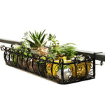 bac fleurs suspendu moderne spirale doré clips noir assemblage métalextérieurintérieurDecorationJardinPlantesSucculentes
