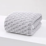 serviettes bain rapide absorption polyester plaid géométrique rose clair moderne doux
