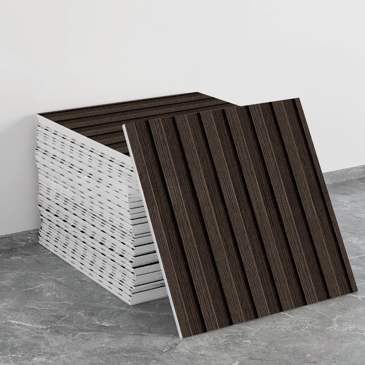 panneaux décoratifs modernes 30x30cm texture bois adhésifs auto posables intérieur extérieur 10 20 30