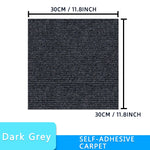 tapis auto adhésif polyester antidérapant moderne khaki bleu noir vert gris rougeintérieur sol 9couleurs