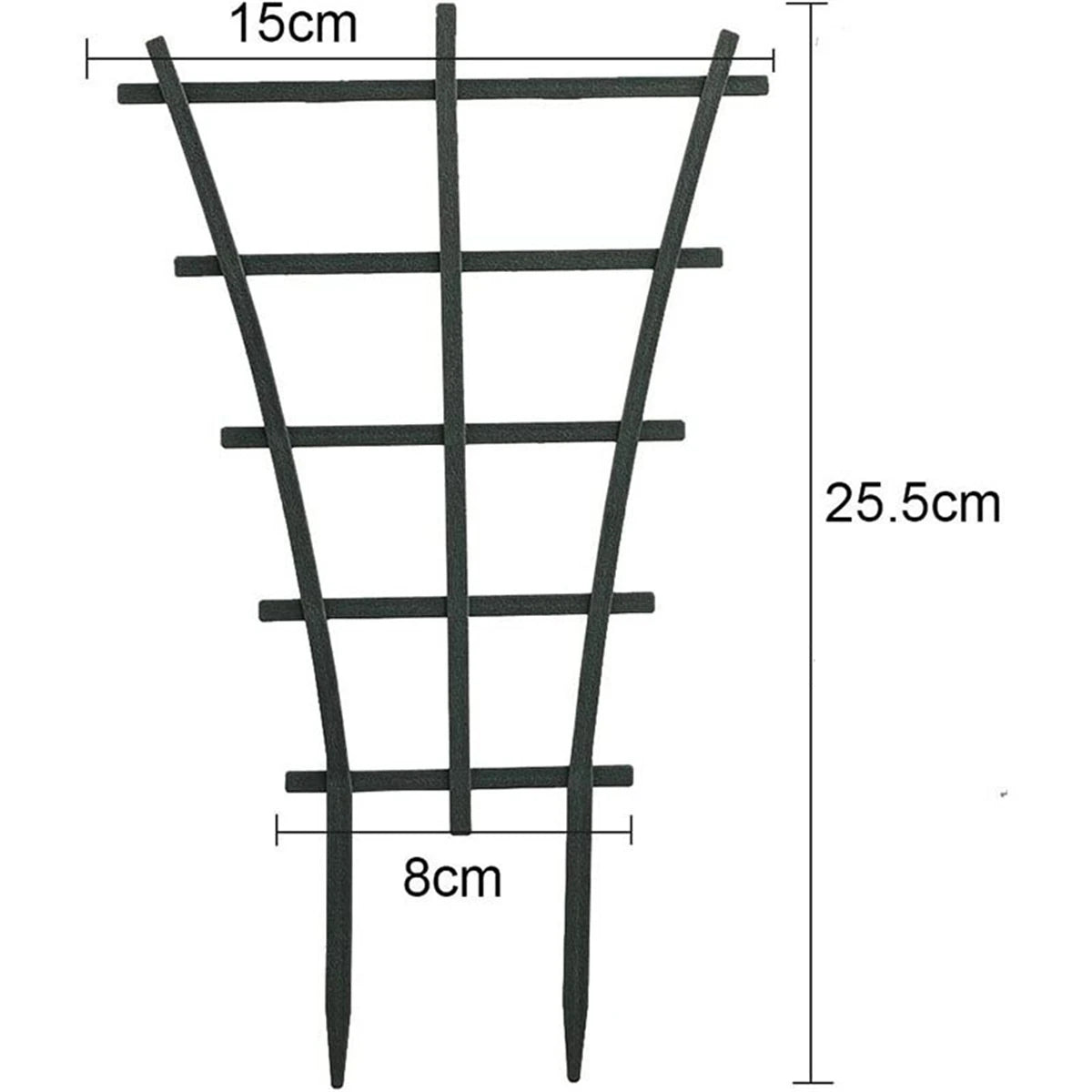 support plante feuilles stylisées moderne vert adhésif balcon jardin pot fleur fixe croissance optimale