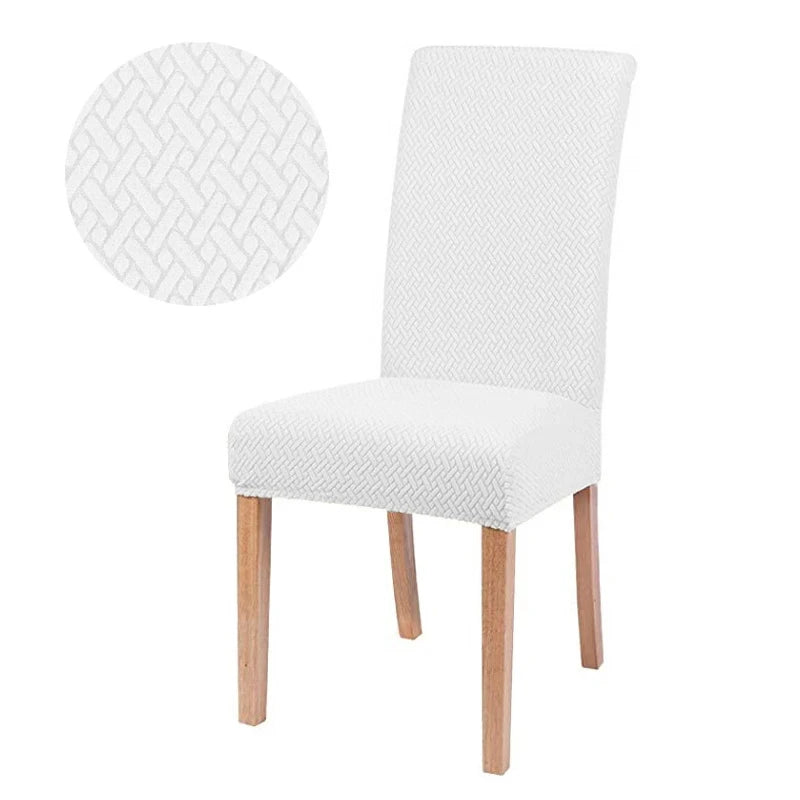 housses fauteuil gris tissu jacquard moderne élastique accueil pièces