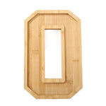 plaque chiffres bois moderne fruits gâteau pizza décor anniversaire bébé événement culinaire naturel minimaliste
