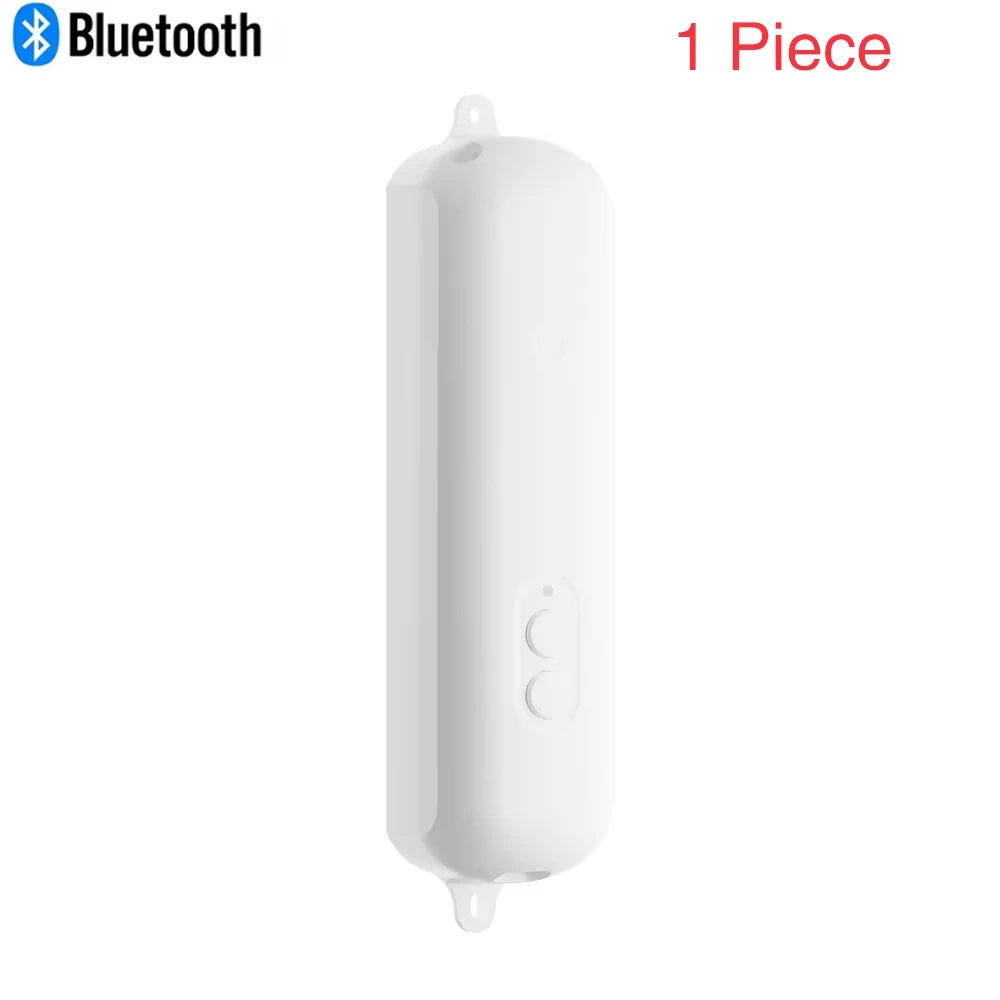 rideau motorisé blanc moderne adhésif bluetooth zigbee télécommande