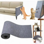 tapis protection chat tissu adhésif moderne gris beige 30x100cm 40x200cmrollable