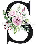 taies d'oreiller lettre stylisée moderne élégantes imprimées fleurs feuillage blanc respectueuses environnement 45cm 45cm