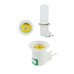 adaptateur prise murale blanc moderne ampoule E27 douille led conversion EU US plug pièces
