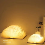 lampe lecture led rechargeable blanc brun livre moderne portable table