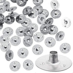 supports bougie métal argenté blanc rouge industriels utilitaires 12.5mm 16mm 20mm transporte fixe fabrication
