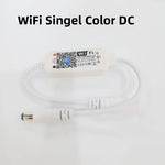 contrôleur wifi ruban led blanc bleu jaune moderne adhésif câbles wifi 12v 24v