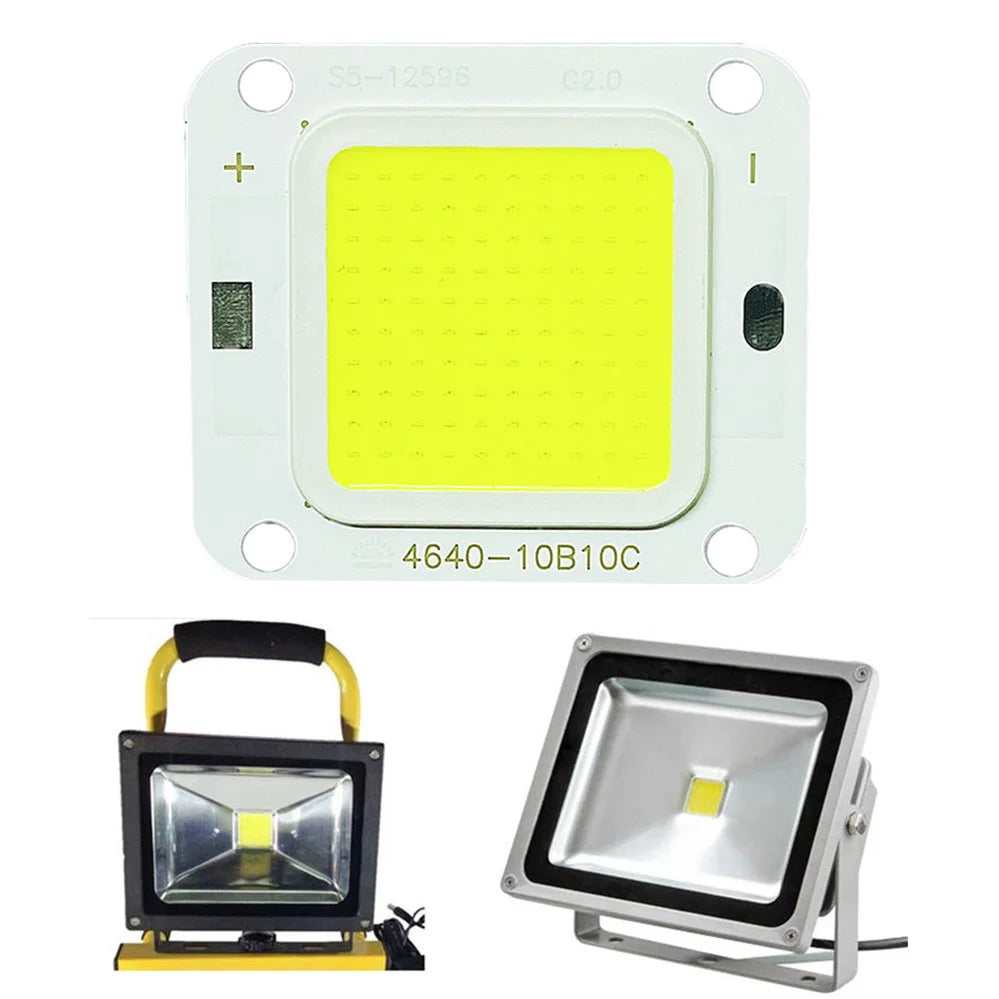 source led blanc froide 5500k 2000 lumens 50000h grille points 46x40mm