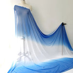 écharpe foulard femme tulle extensible transparent clips fixation accessoires mode