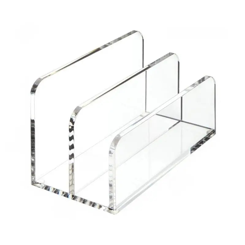 organisateur transparent moderne documents lettres calendriers papier enveloppesstylo minimaliste