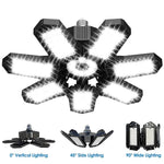 lampe led garage industrielle panneau réglable éclairage intérieur moderne e26 e27