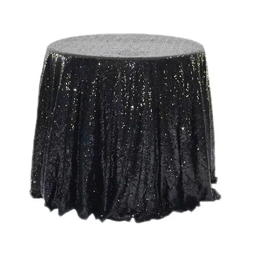nappe table ronde paillettes élégante mariage fête anniversaire décoration table festive