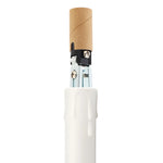 kits lampes led forme bougie bleu clair blanc noir imitations bougie
