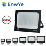 projecteur led extérieur moderne ip66 imperméable noir mat 100w 200w
