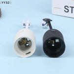 connecteurs électriques e27 blanc noir moderne clips câble boutons fermeture rond lisses opaques