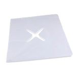 serviettes blanches classiques texture légèrement rugueuse opaques sans fixation lot 200 pieces hygiène beautéSPA
