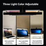 lampe led noir moderne clip réglable 33cm 50cm usb alimentée toucher interrupteur