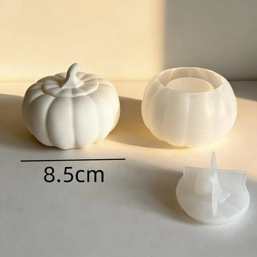 moulage silicone citrouille fruit vase deco maison automne pot couvercle floral minimaliste