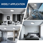 lampe led moderne ultra mince 10w 15w 20w 30w blanc rond carré
