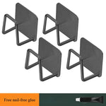 porte couverts universel bois naturel métal chromé moderne adhésif multifonction vaisselle rangement cuisine efficace